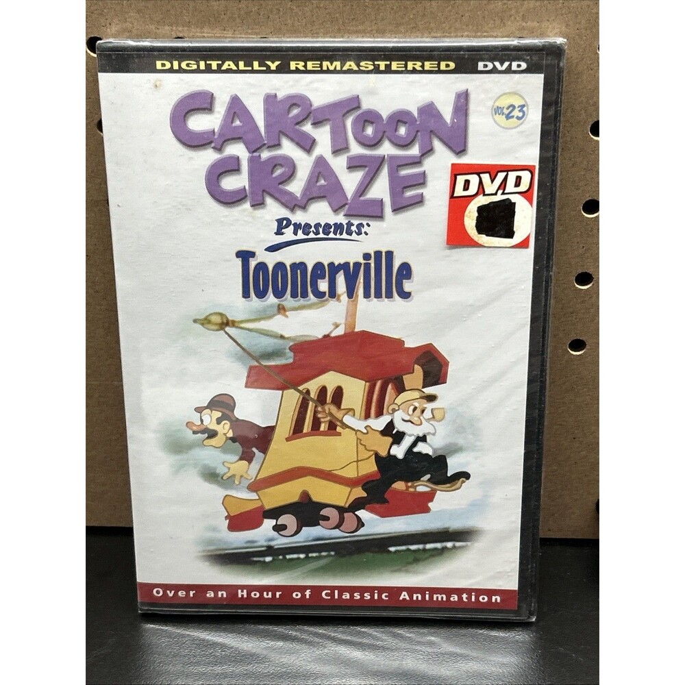 Cartoon Craze Presents - Toonerville DVD, 2006, Region Free, Fast Shipping, New